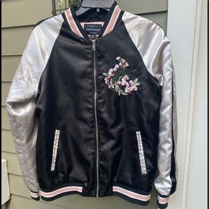 Vintage Satin Bomber